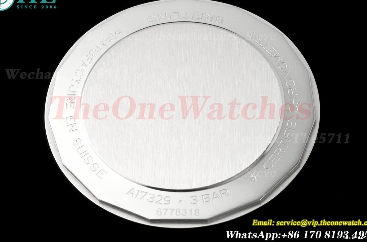 A2824 Blue Ice TF LE Dial 2024 41mm Navitimer 1 SS Date 0106